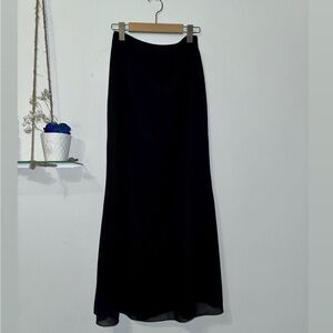 Vintage Alfred Sung Lined Maxi Skirt